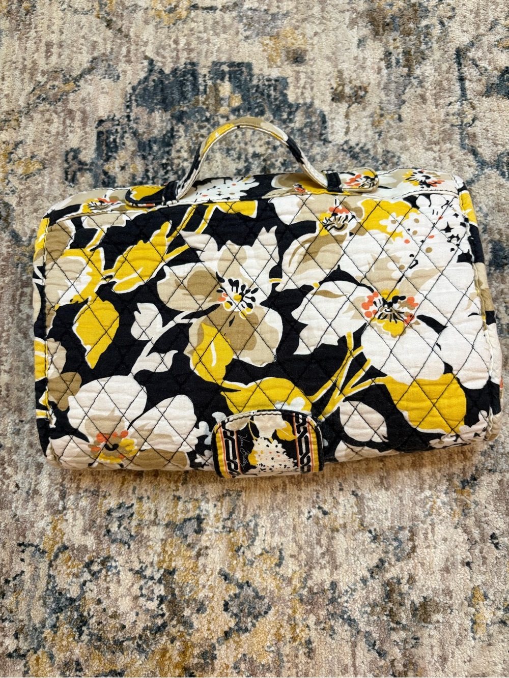 Vera Bradley Baby Travel Changing Pad Diaper Clutch Dogwood Pattern Retired